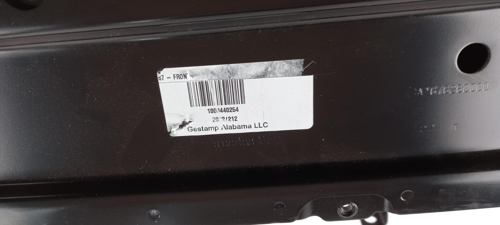 Original OE MERCEDES-BENZ Stoßstangen Träger A1676207900