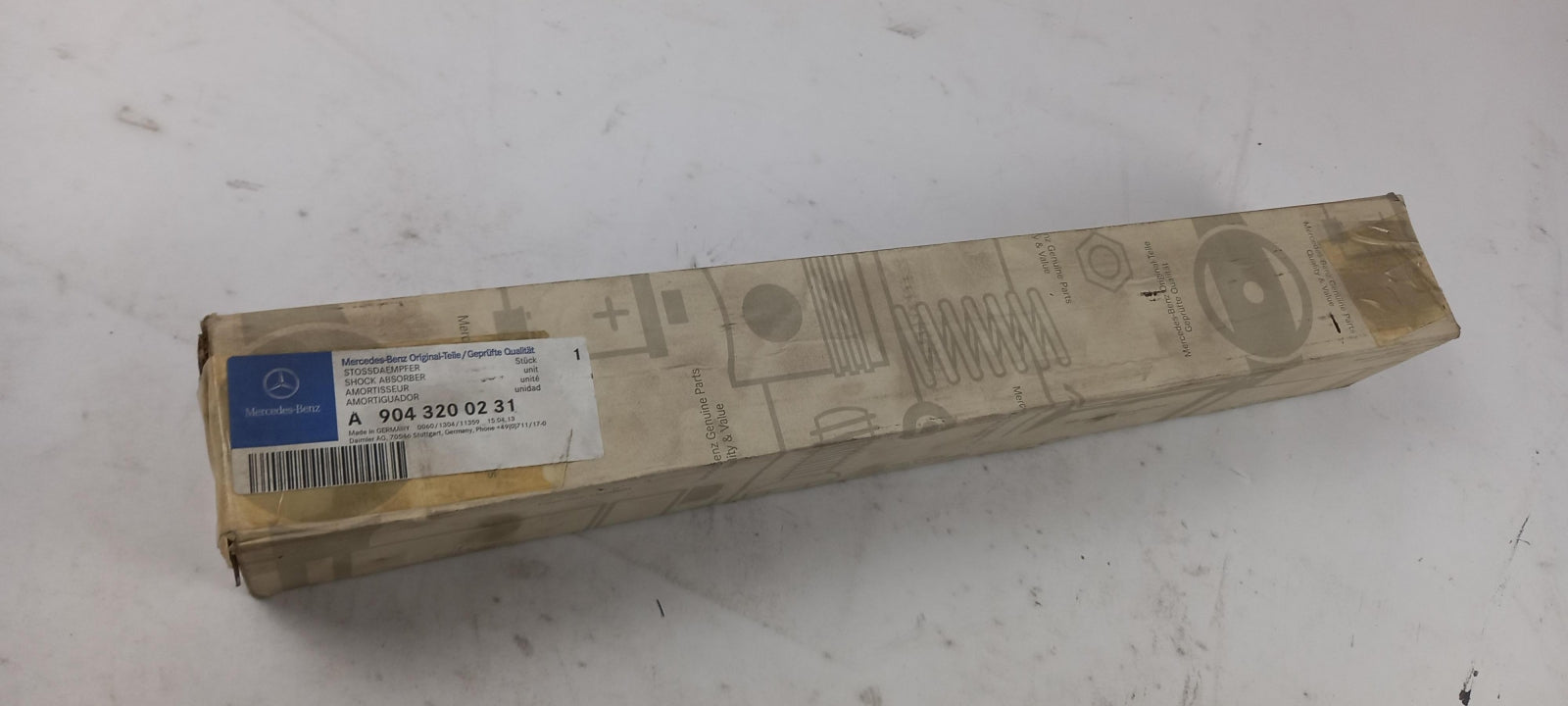 Original MERCEDES-BENZ W904 W909 Sprinter Stoßdämpfer Hinterachse A9043200231