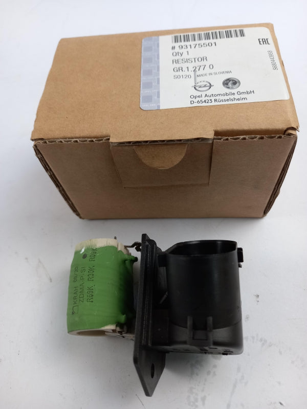 Original OPEL Meriva-A 1.6 1.8 4-polig Heizung Widerstand 93175501