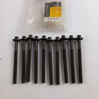 Original OE RENAULT Zylinderkopfschraubensatz 7701471373