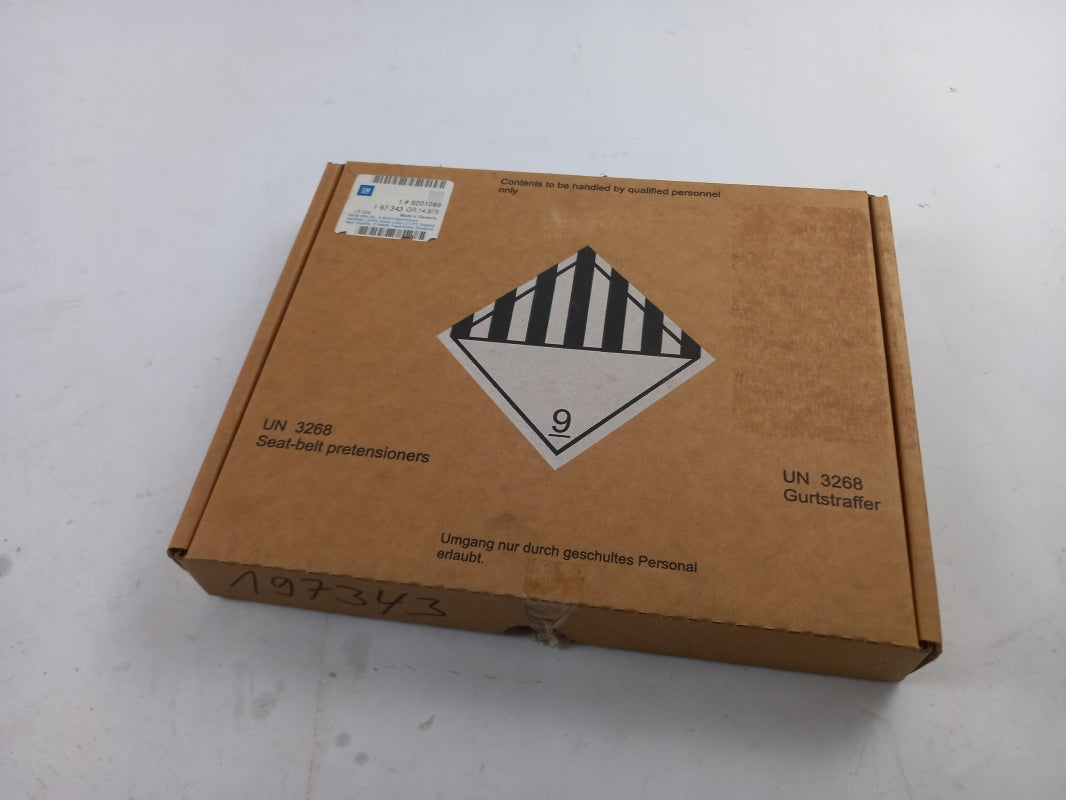 Original OE OPEL Sicherheitsgurt Gurtstraffer 9201089