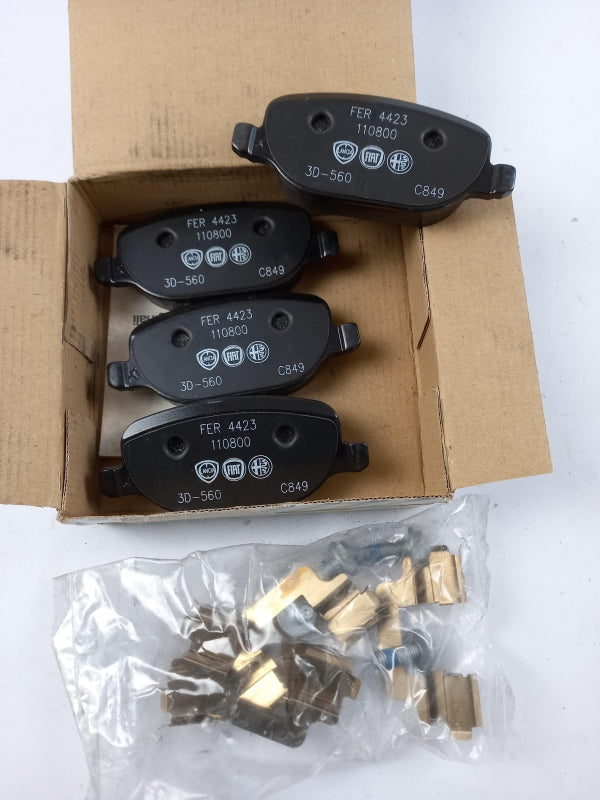 Original LANCIA Thesis '01-'08 Bremsbeläge hinten 77362273