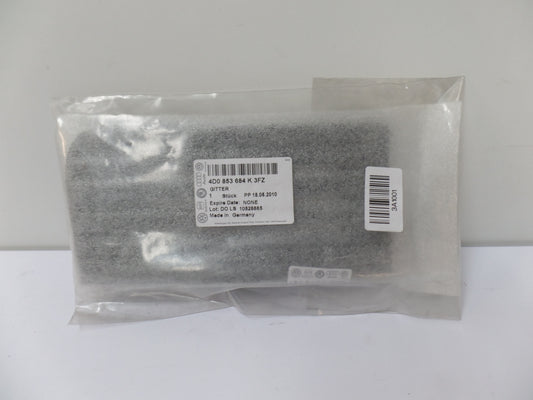Original AUDI A8 Stoßfänger Lüftungsgitter schwarz vorne rechts 4D0853684K3FZ