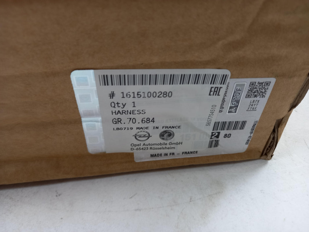 Original OE OPEL Anhängerkupplung Elektrosatz 1615100280