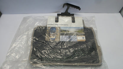 Original BMW 3' F30 F80 4' F36 Satz Gummimatten hinten schwarz/beige 51472220142