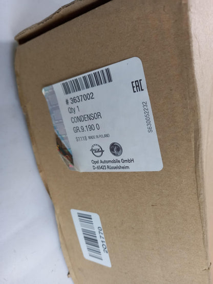 Original OE OPEL Klimakondensator 3637002
