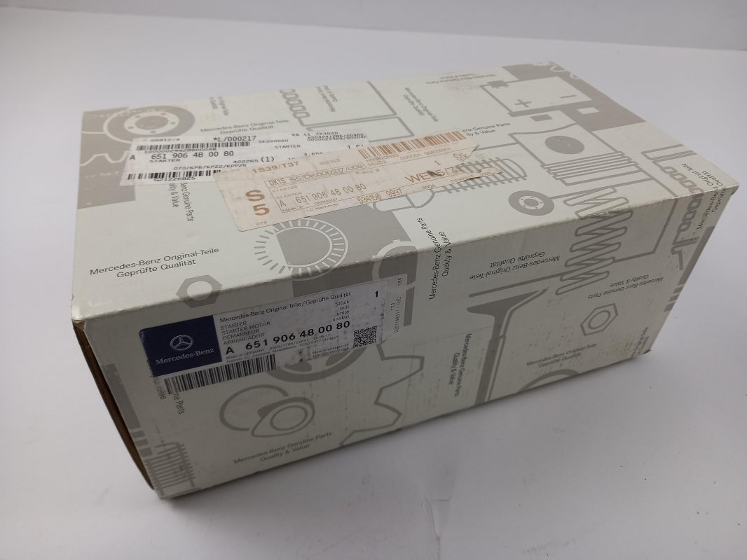 Original OE MERCEDES-BENZ Anlasser A651906480080