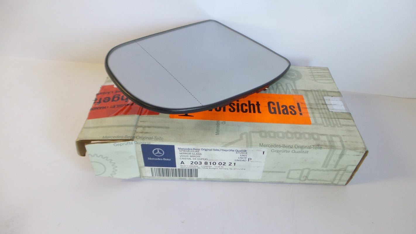 Original OE MERCEDES-BENZ Außenspiegelglas A2038100221