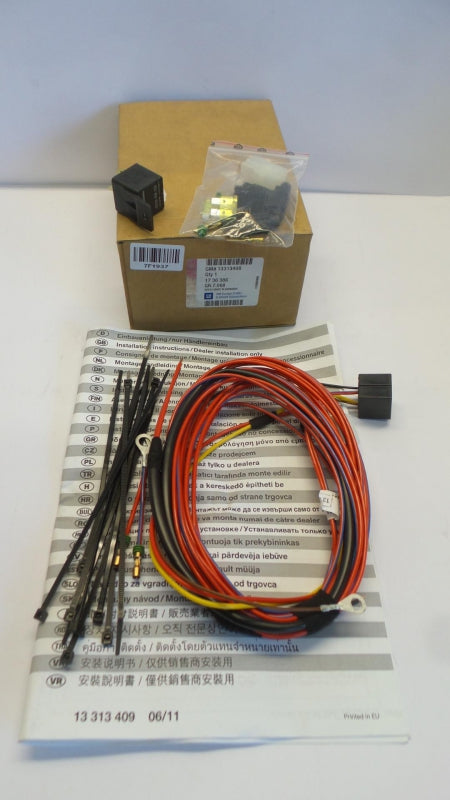 Original OPEL Astra-J Insignia Zafira-C tow bar wiring harness 13313408 