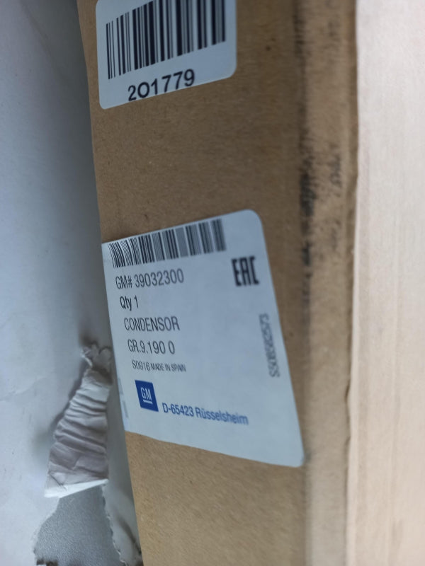 Original OPEL Meriva-B (2010-2017) Kondensator Klimaanlage 39032300