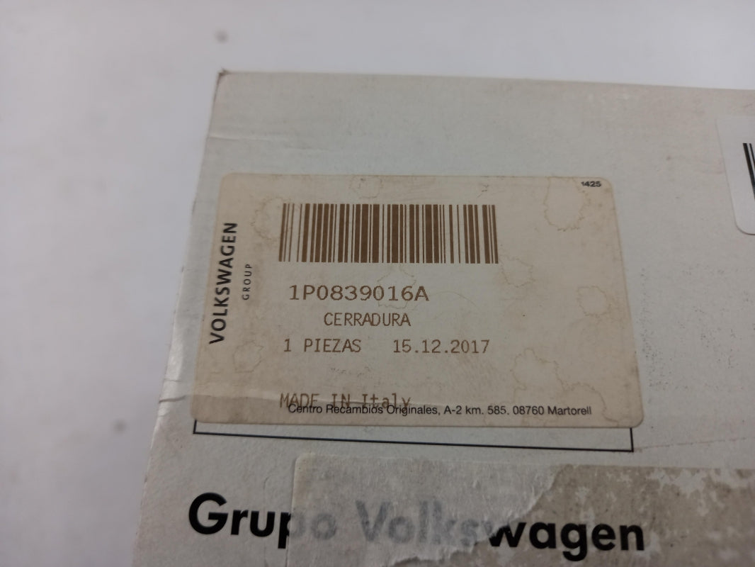 Original SEAT Altea Toledo 5P Türschloss hinten rechts 1P0839016A