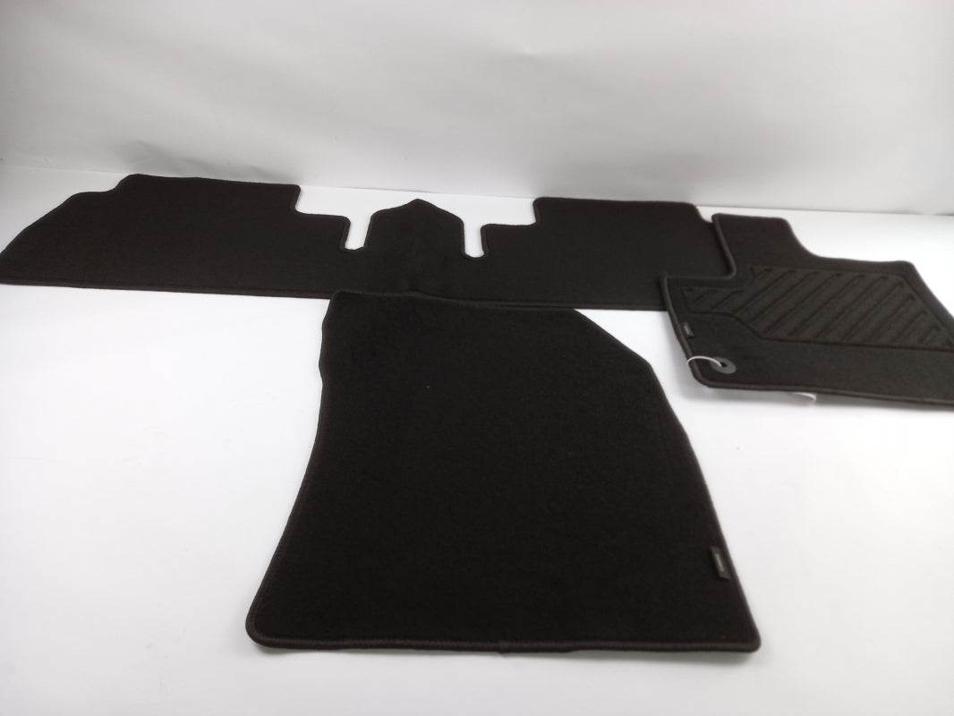 Original OPEL Combo-E Life floor mats set, 3 pieces, black carpets 95599964 