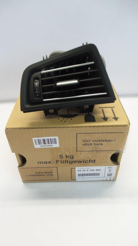 Original BMW 5' (F10 F11 F18) Luftdüse Frischluftgrill links 64229166889