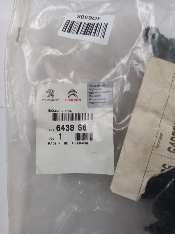 Original OE Peugeot Scheinwerfer Waschdüse 6438S6