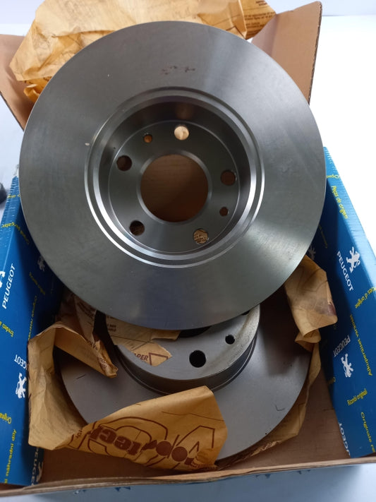 Original PEUGEOT Boxer CITROËN Citron Jumper Bremsscheibensatz (2 Stück) 4246J8
