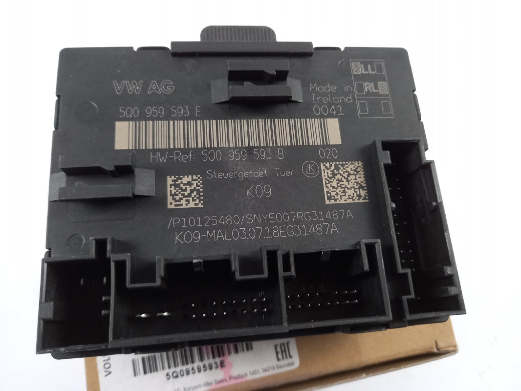 Original VW Golf VII 5G AUDI A3 III 8V Türsteuergerät Vorne Links 5Q0959593EZ00