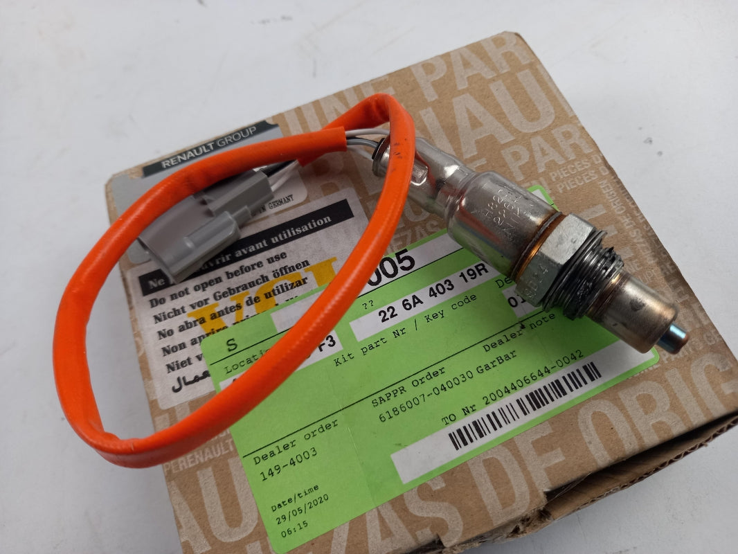 Original RENAULT Megane IV Kangoo II Lambdasonde 226A40319R