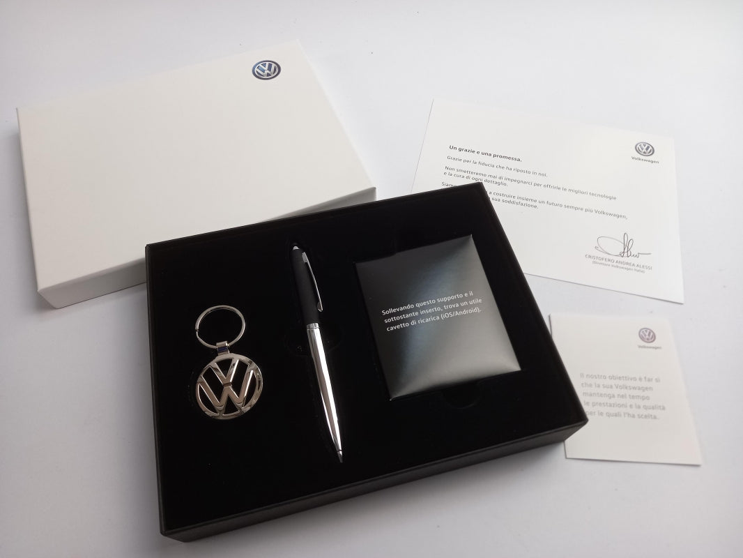 Original VW Lifestyle Schlüsselanhänger/Stift/Ladekabel (iOS/Android) 000087700D