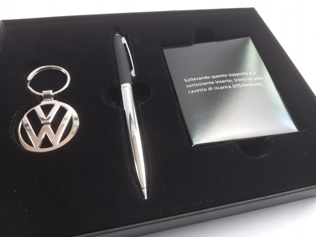 Original VW Lifestyle Schlüsselanhänger/Stift/Ladekabel (iOS/Android) 000087700D