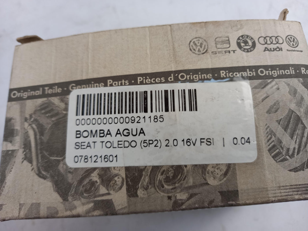 Original OE Volkswagen Zusätzliche Wasserpumpe 078121601
