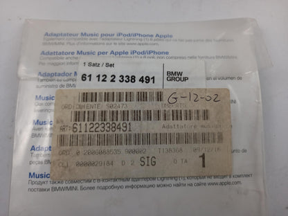 Original BMW MINI ROLLS ROYCE Music Adapterkabel Apple iPod iPhone 61122338491