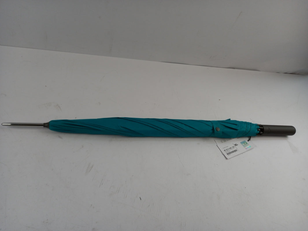 Original BMW MINI Regenschirm Walking Stick aqua-blau Polyester 99cm 80232445723