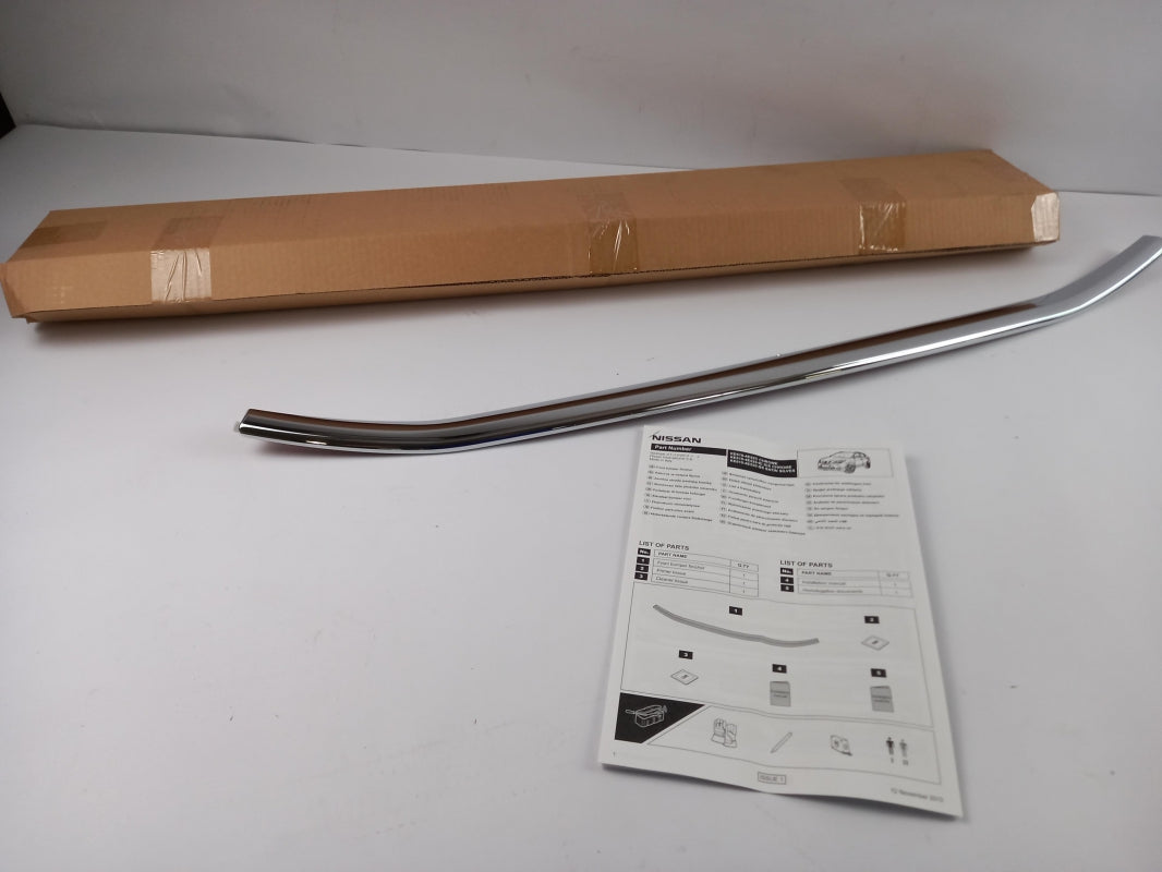 Original NISSAN Qashqai II 2013> Vorne Stoßstangen Zierleiste Chrom KE6104E52C