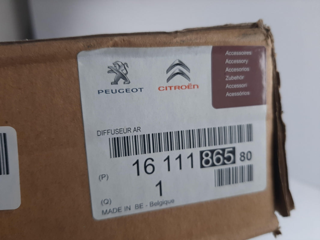 Original CITROEN C4 Cactus Stoßfängerabdeckung unten hinten 1611186580