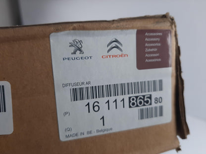 Original CITROEN C4 Cactus Stoßfängerabdeckung unten hinten 1611186580