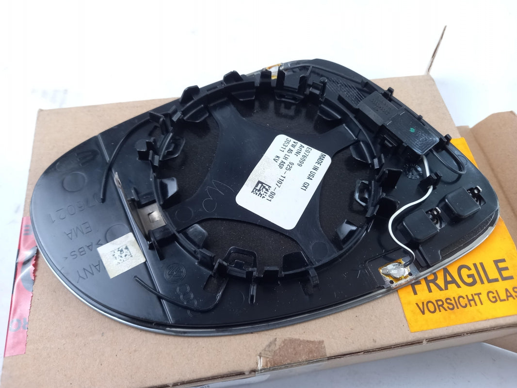 Original VW Golf V Passat B6 Eos 1F Außenspiegelglas links 5M0857521F
