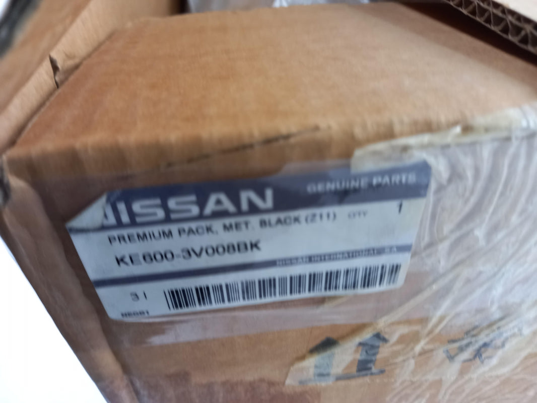 Original NISSAN Note E12 Styling Kit Schwarz KE6003V008BK