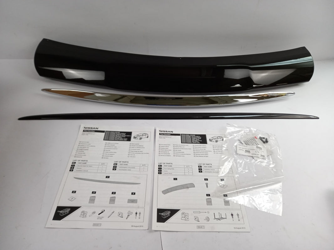 Original NISSAN Note E12 Styling Kit Schwarz KE6003V008BK