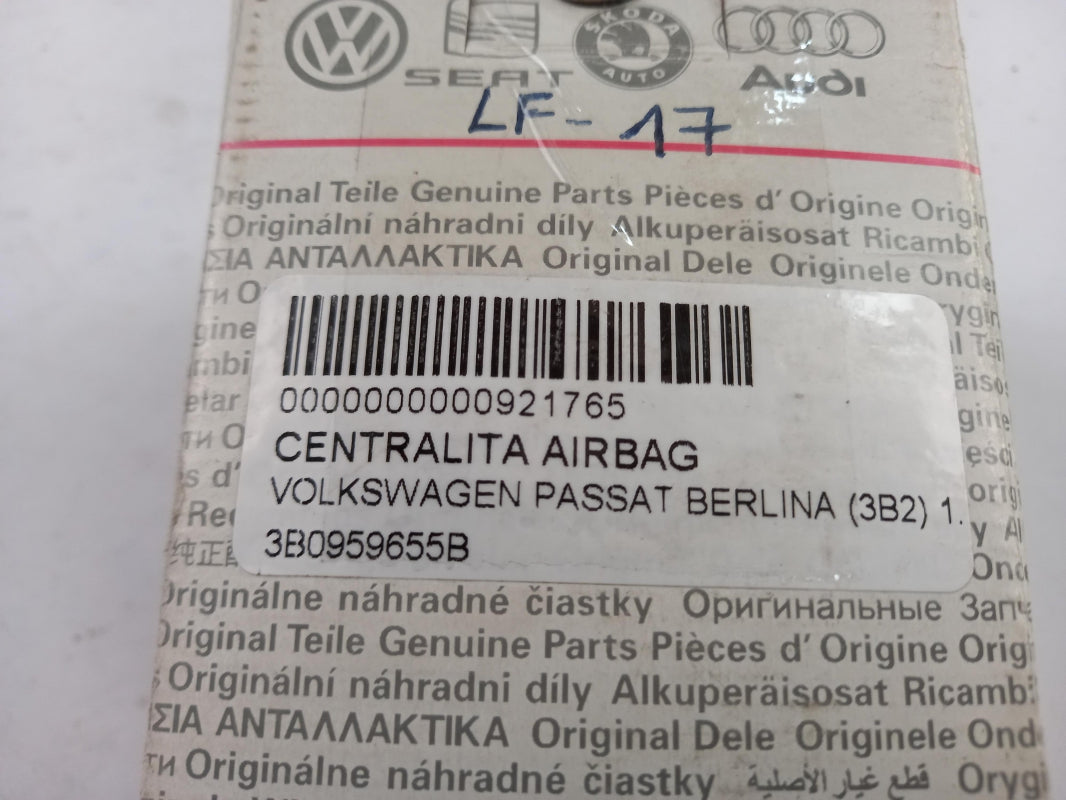 Original VW Passat (B5) 1997-2000 Airbag Steuergerät Vorne 3B0959655B