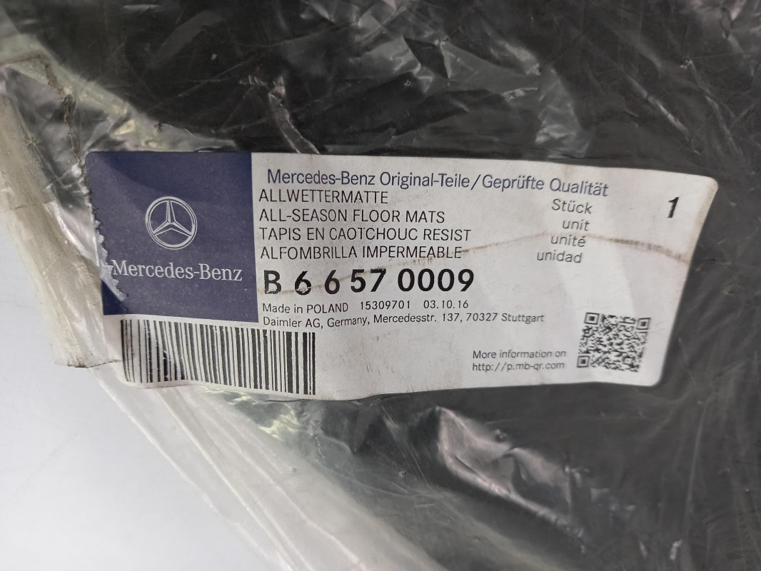 Original MERCEDES-BENZ Sprinter 906 NCV3 Allwetter Fußmattensatz vorne B66570009