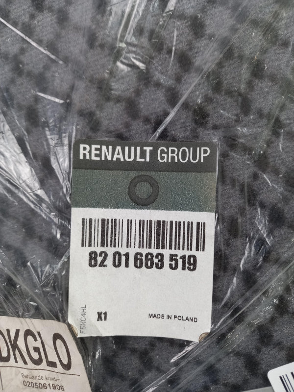 Original RENAULT Captur I Phase 2 Premium Fußmattensatz 4-teilig 8201663519