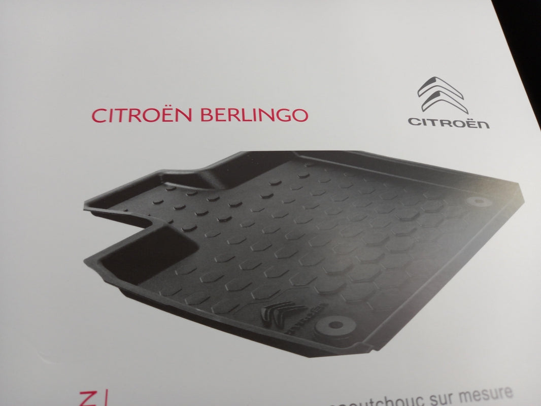 Original CITROEN Berlingo K9 2018> Fußmattensatz 4-teilig Gummi 1627795880