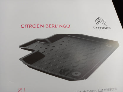 Original CITROEN Berlingo K9 2018> Fußmattensatz 4-teilig Gummi 1627795880