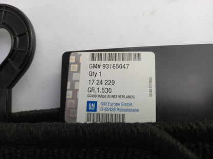 Original OPEL Combo-C (F06) Fußmattensatz 4-teilig Textil anthrazit 93165047