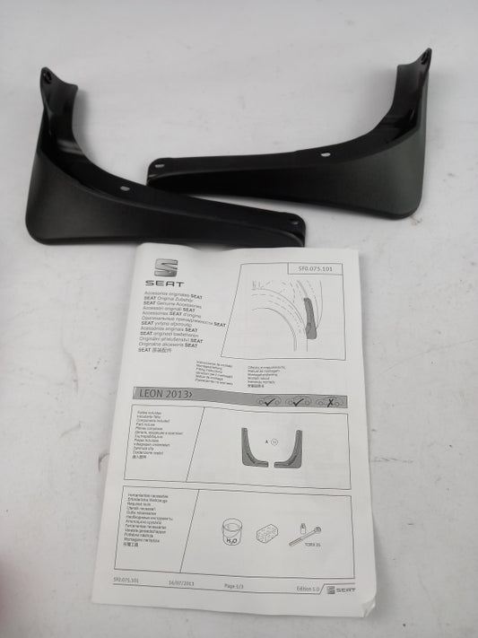 Original SEAT Leon 5F 2013-2017 Schmutzfänger Schlammklappen hinten 5F0075101