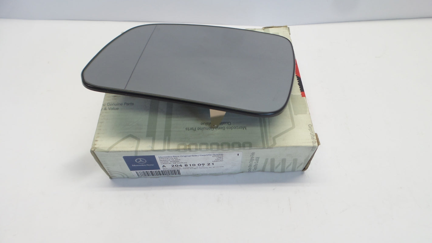 Original MERCEDES-BENZ W204 Außenspiegelglas links A2048100921