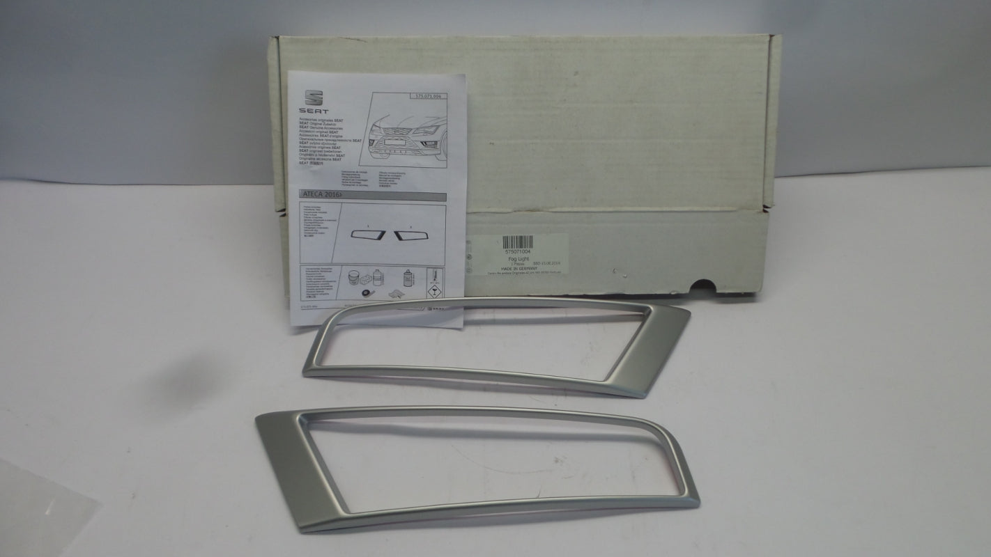 Original SEAT Ateca '17- Nebelscheinwerfer Rahmen 2-stück silber 575071004