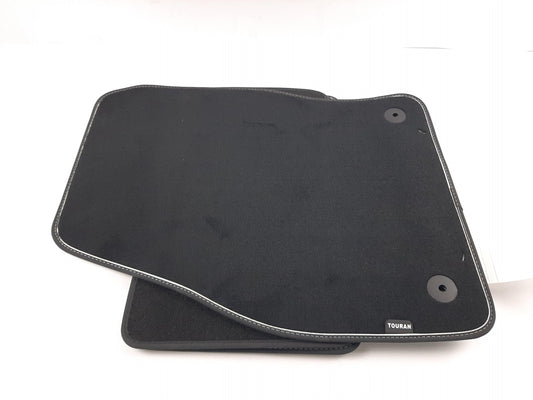 Original VW Touran 5T RHD Fußmattensatz 4-tlg Textil satinschwarz 5QC061270WGK
