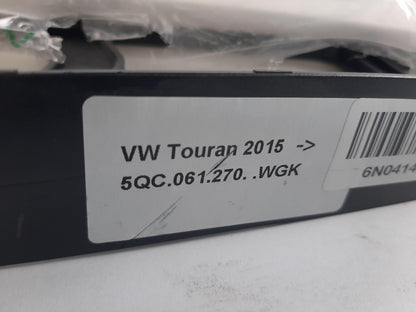 Original VW Touran 5T RHD Fußmattensatz 4-tlg Textil satinschwarz 5QC061270WGK