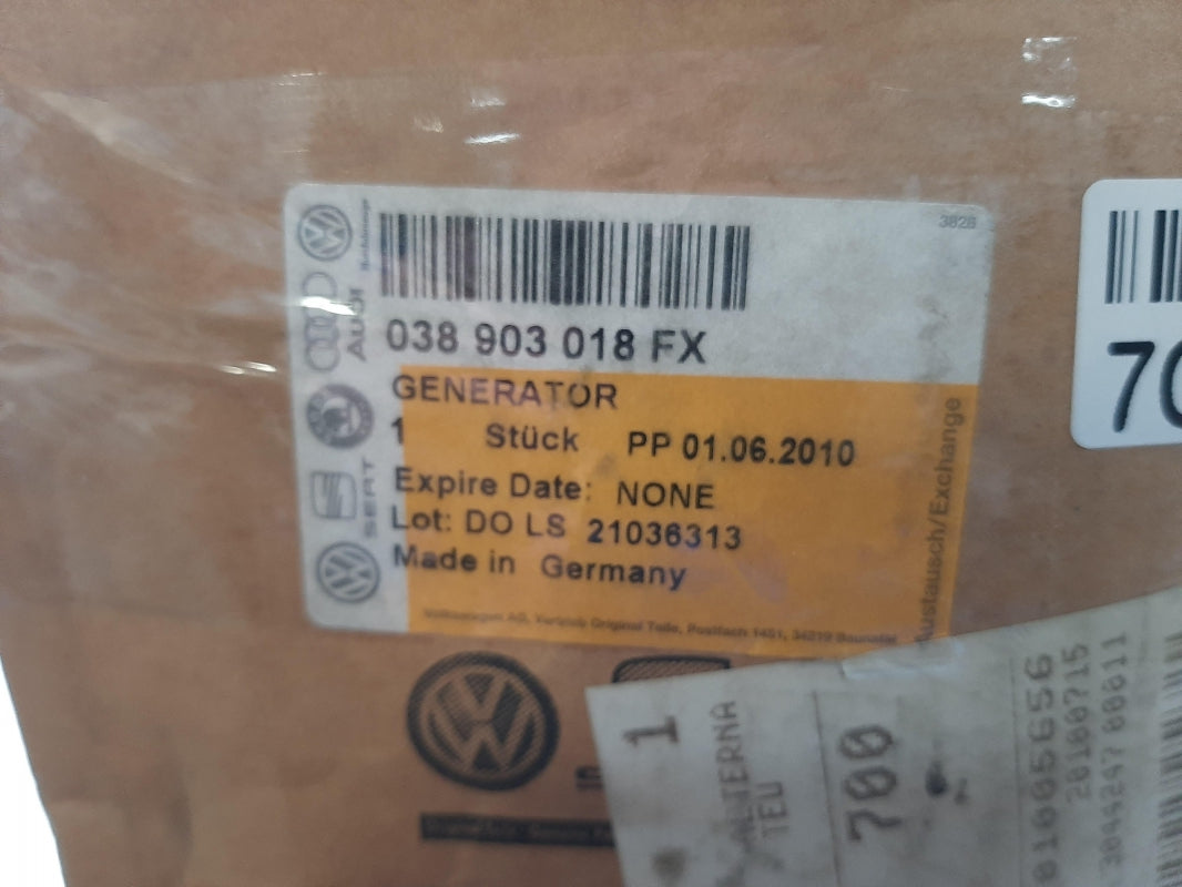 Original OE Volkswagen Lichtmaschine 038903018FX