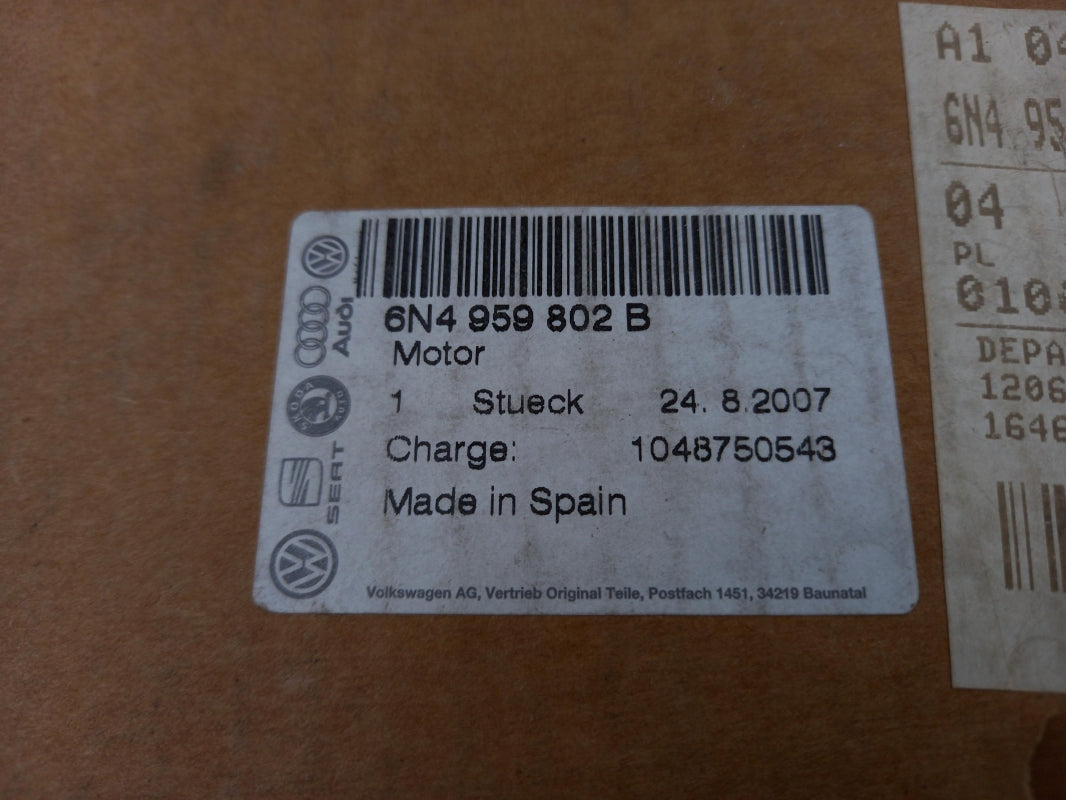 Original VW Polo 6N Sharan SEAT Alhambra Fensterhebermotor vorn links 6N4959802B