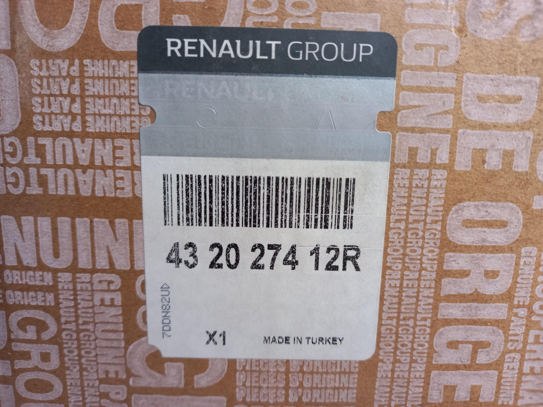 Original RENAULT Megane IV Bremsscheibe Hinten (1 Stück) 432027412R