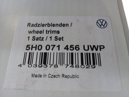 Original OE Volkswagen Radkappe 5H0071456UWP