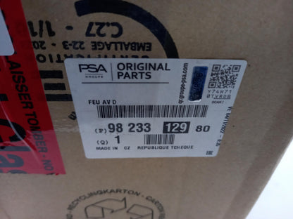 Original CITROEN C3 III 2016 Tagfahrleuchte LED vorne rechts 9823312980