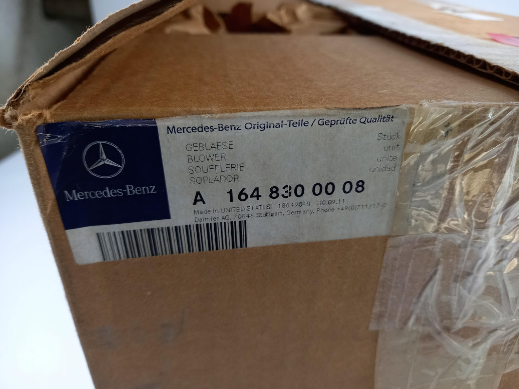 Original MERCEDES-BENZ GL ML-klasse Innenraumgebläse Elektromotor A1648300008