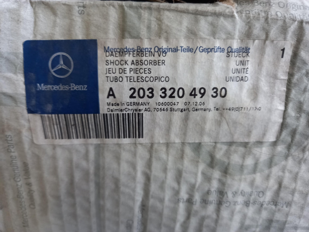Original MERCEDES-BENZ CLC-klasse C203 Stoßdämpfer vorne A2033204930